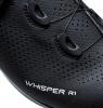 Freizeit Rennradschuhe Whisper R1 42 / schwarz