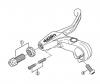 Shimano BL Brake Lever - Bremshebel Ersatzteile BL-M510-00