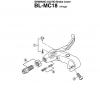 Shimano BL Brake Lever - Bremshebel Ersatzteile BL-MC18