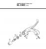 Shimano BL Brake Lever - Bremshebel Ersatzteile BLC600