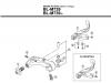 Shimano BL Brake Lever - Bremshebel Ersatzteile BLM739-S