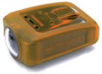 Fahrradzubehör SCHUTZHÜLLE SILIKON FÜR CM-1000 ORANGE TRANSPARENT