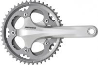 Antrieb und Schaltung KURBELGARNITUR 170MM 46X36Z SILB(11 HOLLOW 2,HR10-GANG,O.INNLENL