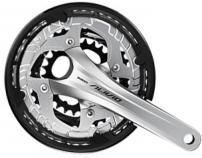 Werkstatt & Lagerung KURBELGARN. 2-PCS 175 MM 44X32X22 Z O. BB-ADAPTER MIT  KSR SILBER