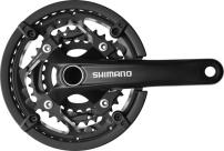 Antrieb und Schaltung KURBELGARN.44X32X24Z 170MM SCHW(11) BB-ADAPTER, M.KSR,F. KE-SCHU