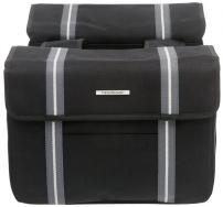 Werkstatt & Lagerung 2ER RADTASCHE BOLZANO BLACK 26L CANVAS 36X26X15CM