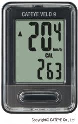 Fahrradzubehör COMPUTER VELO9 CC-VL820 SCHWARZ