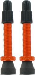 Werkstatt & Lagerung VAR TUBELESS VENTIL AL OG 35MM 2-ST ORANGE, PAAR