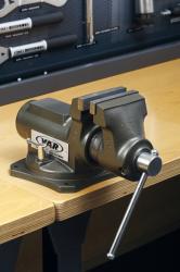 Werkstatt & Lagerung VAR PROFI-SCHRAUBSTOCK 125MM FÜR WERKBANKMONTAGE