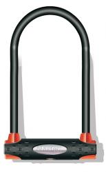 Fahrradzubehör BÜGELSCHLOß/8195LW, SCHWARZ 280MMX110MX13MM MIT HALTER