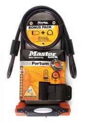 Fahrradzubehör BÜGELSCHLOß/8285LW, SCHWARZ 280MMX110MMX13MM +HALTER/KABEL