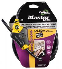 Fahrradzubehör KABELSCHLOß PYTHON /8420 4,5M 4,50MX10MM SCHWARZ VINYLBESCH