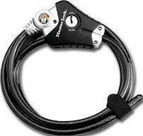 Fahrradzubehör KABELSCHLOß PYTHON /8428 1,8M 1,80MX10MM SCHWARZ VINYLBESCH