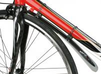 Fahrradzubehör CROOZER ROAD STECKRADSCHÜTZER SCHWARZ/GRAU BREITE: 50-70 MM