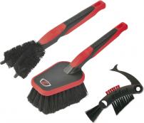 Fahrradzubehör ZEFAL ZB-SET BÜRSTENSET 3TLG ZB-WASH, ZB-DOUBLE, ZB-MULTI