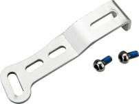 Fahrradzubehör DYNAMOHALTER F. 28, AB MODELL 2006 SILBER,  MIT 2 BEF.SCHRAUBEN