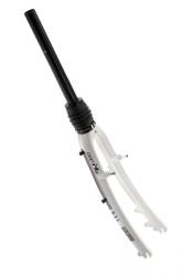 Gabel und Hinterraddämpfer FEDERGABEL SINGLESHOCK M6T WEISS 26 28.6X260X0 V/DISC EINSTB.