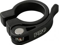 Fahrradzubehör SATTELROHRSCHELLE SCHNELLSPANNER SCHWARZ 28,6 MM