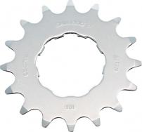 Laufräder KASSETTE DX, EINFACH,16Z, VERCHROMT O.DISTANZSCHEIBE+VERSCHLUßRING