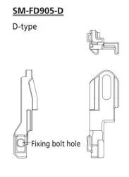 Werkstatt & Lagerung ADAPTER F.UMWERFER FD-M9050 XTR DI2 FÜR DIREKTMONTAGE