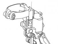 Werkstatt & Lagerung ADAPTER F.UMWERFER FD-M9050 XTR DI2 34.9(28.6,31.8), LOW CLAMP