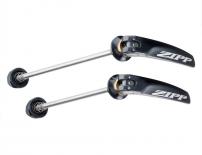 Freizeit Zipp Tangente Schnellspanner-Set Stahl Disc Brake, mit silber Zipp Logo schwarz, für Road wheels