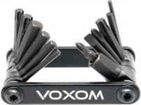 Freizeit Voxom Multifunktionswerkzeug WKl8 schwarz, 14 Funktionen 