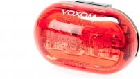 Freizeit Voxom Rücklicht Lh1 schwarz inkl. Batterie
