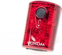 Freizeit Voxom Rücklicht Lh3 schwarz inkl. USB Ladekabel