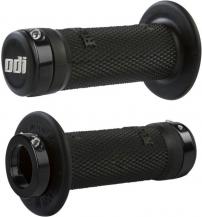 Freizeit ODI BMX Griffe Ruffian Mini Lock-On schwarz, schwarze Klemmringe