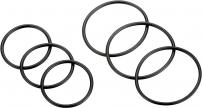 Freizeit Lezyne O-Ring Set Inkl. 3xS, 3xL schwarz