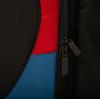 Freizeit Flight/Golf Fahrradtasche schwarz schwarz mit blau/rot