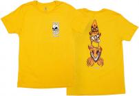 Freizeit Fairdale/Neckface T-Shirt gelb / XL