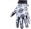 Freizeit Omega Handschuhe XL / weiß-schwarz