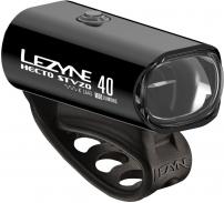 Freizeit LED Fahrradbeleuchtung Hecto Drive 40 StVZO Vorderlicht schwarz-glänzend