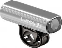 Freizeit LED Fahrradbeleuchtung Power Pro 115+ StVZO Vorderlicht silber glänzend