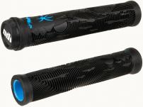 Freizeit BMX Griffe Hucker Signature Flangeless schwarz-blau