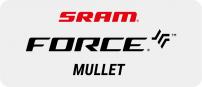 Freizeit SRAM Force Mullet eTap AXS Gruppe Road  