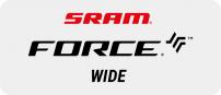 Freizeit SRAM Force Wide eTap AXS Gruppe Road  