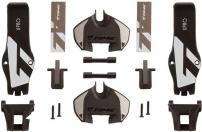 Freizeit TIME Rebuild Kit XPRO links & rechts (covers top & bottom, black ratchet, carbon blades, arch and arch axle)