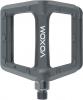 Freizeit Voxom MTB Flat Pedale Pe24 schwarz, Kunststoff-Körper, 7mm Boron-Achse, Kugellager
