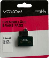 Freizeit Voxom Scheibenbremsbeläge Bsc23 E-Bike Shimano DEORE BR-M525 - organisch 2 Stück
