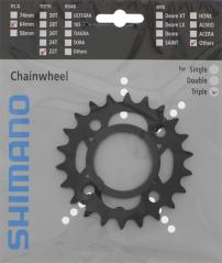 Antrieb und Schaltung KETTENBLATT 22 Z M. KETTENSCHUTZ SCHWARZ FC-M391