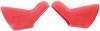 Sram Hood Cover Pair for Red2012, Red 22, Force 22, Rival 22 Levers, Textured, Red