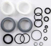Sram AM Fork Service Kit, Basic (includes dust seals, foam rings, o-ring seals) - Recon Silver (2013-2014)
