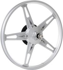 Werkstatt & Lagerung HINTERRAD TRANZX SILBER LUCCA F. SCHRAUBKRANZ