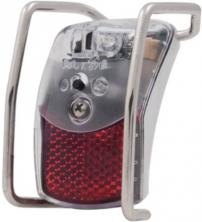 Fahrradzubehör BATTERIERUECKL. "PIXEO XB M. VERCHROMT SPANNINGA