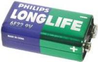 Fahrradzubehör BATTERIE LONGLIFE 6F22 E-BLOCK 1ER BLISTER