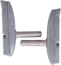 Anbauteile BREMSSCHUH KOOL STOP GRAU KARTE A 2 ST.