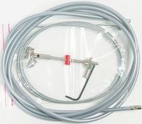 Werkstatt & Lagerung HR BREMSZUG 2250 MM NIRO SILBER